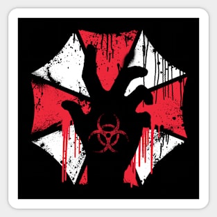 Biohazard Zombie Resident Sticker